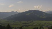 Archived webcam image showing View from ´Berggasthof Habersattgut´ down to the ´Ennstal´ (Enns valley) on 6 Aug 2026 at 10:11