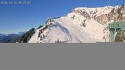 Archiviertes Webcam Bild: Brauneck: Stie-Alm am Idealhang am 26 Feb 2026 um 08:56 Uhr