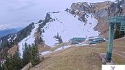 Archiviertes Webcam Bild: Brauneck: Stie-Alm am Idealhang am 13.04.2026 um 08:41 Uhr