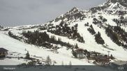 Archived webcam image showing Plattenkar (Obertauern) on 12 Apr 2026 at 15:18