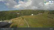 Archived webcam image showing Aineck Mid station on 27 Jul 2026 at 08:49