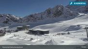 Archiviertes Webcam Bild: Kaunertaler Gletscher: Gletscherzentrum am 26 Feb 2026 um 11:43 Uhr