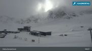 Archived webcam image showing Kaunertal Glacier View on 3 Apr 2026 at 09:34