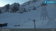 Archived webcam image showing Kaunertal Glacier View on 7 Apr 2026 at 07:55