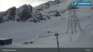 Archiviertes Webcam Bild: Kaunertaler Gletscher: Gletscherzentrum am 12.04.2026 um 08:49 Uhr