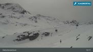 Archiviertes Webcam Bild: Kaunertaler Gletscher: Gletscherzentrum am 12.04.2026 um 13:49 Uhr