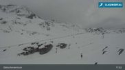 Archiviertes Webcam Bild: Kaunertaler Gletscher: Gletscherzentrum am 12.04.2026 um 17:49 Uhr