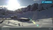 Archiviertes Webcam Bild: Kaunertaler Gletscher: Gletscherzentrum am 20.04.2026 um 08:42 Uhr
