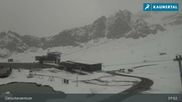 Archived webcam image showing Kaunertal Glacier View on 12 Jun 2026 at 08:38