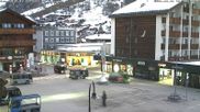 Archiviertes Webcam Bild: Zermatt: Bahnhofplatz am 26 Feb 2026 um 07:46 Uhr