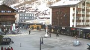 Archiviertes Webcam Bild: Zermatt: Bahnhofplatz am 26 Feb 2026 um 08:46 Uhr