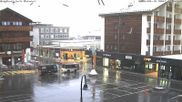 Archived webcam image showing Railway station at Zermatt on 12 May 2026 at 06:38