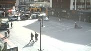 Archiviertes Webcam Bild: Zermatt: Bahnhofplatz am 31.05.2026 um 08:15 Uhr