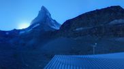 Archived webcam image showing View of the Matterhorn (Zermatt) on 23 Sep 2026 at 02:05