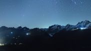 Archived webcam image showing View of the Matterhorn (Zermatt) on 23 Sep 2026 at 04:05