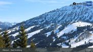 Archived webcam image showing Location: Bad Hindelang/Oberjoch (1380m) on 26 Feb 2026 at 11:41