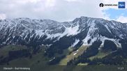 Archived webcam image showing Location: Bad Hindelang/Oberjoch (1380m) on 17 May 2026 at 11:14