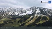 Archived webcam image showing Location: Bad Hindelang/Oberjoch (1380m) on 17 May 2026 at 15:14