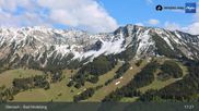 Archived webcam image showing Location: Bad Hindelang/Oberjoch (1380m) on 17 May 2026 at 17:14