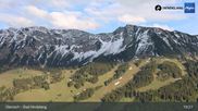 Archived webcam image showing Location: Bad Hindelang/Oberjoch (1380m) on 17 May 2026 at 19:14