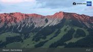 Archived webcam image showing Location: Bad Hindelang/Oberjoch (1380m) on 6 Jul 2026 at 21:01
