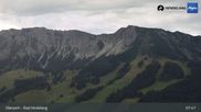Archiviertes Webcam Bild: Bad Hindelang-Oberjoch: Ausblick Bergstation am 26.08.2026 um 08:15 Uhr