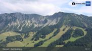 Archiviertes Webcam Bild: Bad Hindelang-Oberjoch: Ausblick Bergstation am 26.08.2026 um 15:15 Uhr