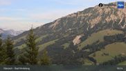 Archiviertes Webcam Bild: Bad Hindelang-Oberjoch: Ausblick Bergstation am 26.08.2026 um 19:15 Uhr