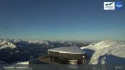 Archived webcam image showing Nebelhorn Top Station (Oberstdorf) on 26 Feb 2026 at 08:50