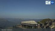 Archived webcam image showing Nebelhorn Top Station (Oberstdorf) on 5 Aug 2026 at 08:36