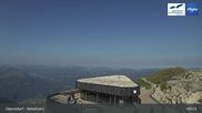 Archived webcam image showing Nebelhorn Top Station (Oberstdorf) on 5 Aug 2026 at 09:36