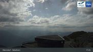 Archived webcam image showing Nebelhorn Top Station (Oberstdorf) on 5 Aug 2026 at 17:36