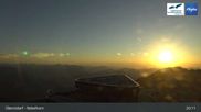 Archived webcam image showing Nebelhorn Top Station (Oberstdorf) on 15 Aug 2026 at 03:15