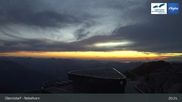 Archived webcam image showing Nebelhorn Top Station (Oberstdorf) on 26 Aug 2026 at 21:32