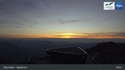 Archived webcam image showing Nebelhorn Top Station (Oberstdorf) on 1 Oct 2026 at 01:37