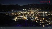 Archived webcam image showing Oberstdorf: Ski Jump Area on 26 Feb 2026 at 19:20