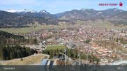 Archived webcam image showing Oberstdorf: Ski Jump Area on 25 Mar 2026 at 09:17