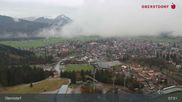 Archived webcam image showing Oberstdorf: Ski Jump Area on 14 Apr 2026 at 08:08
