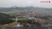 Archived webcam image showing Oberstdorf: Ski Jump Area on 14 Apr 2026 at 09:08