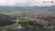 Archived webcam image showing Oberstdorf: Ski Jump Area on 14 Apr 2026 at 11:08