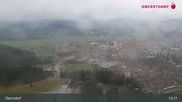 Archived webcam image showing Oberstdorf: Ski Jump Area on 14 Apr 2026 at 13:08