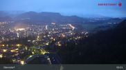 Archived webcam image showing Oberstdorf: Ski Jump Area on 14 May 2026 at 05:18
