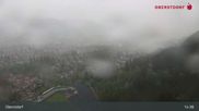 Archived webcam image showing Oberstdorf: Ski Jump Area on 14 May 2026 at 15:18