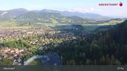 Archived webcam image showing Oberstdorf: Ski Jump Area on 21 May 2026 at 08:34
