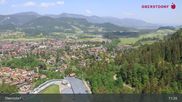 Archiviertes Webcam Bild: Oberstdorf: Schanze Skispringen am 25.05.2026 um 11:10 Uhr
