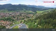 Archived webcam image showing Oberstdorf: Ski Jump Area on 11 Jun 2026 at 15:40