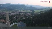 Archived webcam image showing Oberstdorf: Ski Jump Area on 23 Jun 2026 at 05:53