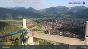 Archived webcam image showing Oberstdorf: Ski Jump Area on 23 Jun 2026 at 07:53