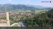 Archived webcam image showing Oberstdorf: Ski Jump Area on 23 Jun 2026 at 09:53