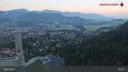 Archived webcam image showing Oberstdorf: Ski Jump Area on 25 Jun 2026 at 05:01